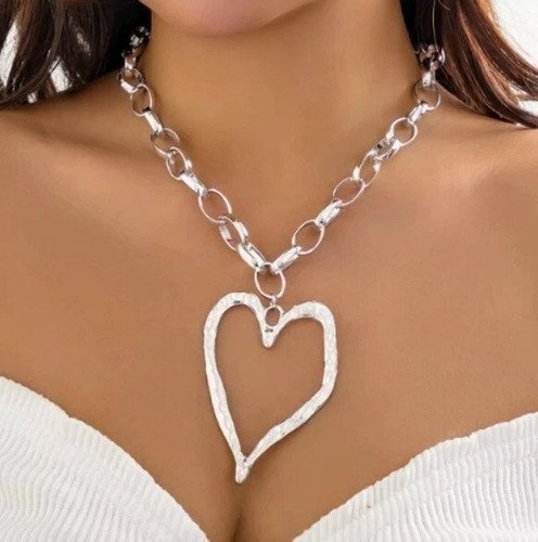 Zara silver chunky links - links, large