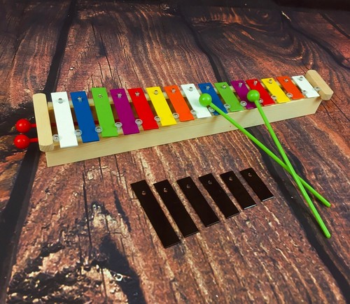 Colourful wooden octave - colourful, 2