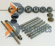 19x VALVE SEAT CUTTER SET HIGH CARBON STEEL 10 CTR + 7 STEMS + 1 ARBOR + 1 ROD