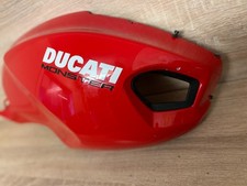 DUCATI MONSTER 796 DAMAGED FRONT RIGHT TANK COVER 1025DM15