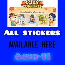 All Mono_Poly_Go Stickers Available Here :- COZY COMFORTS ALBUM  :- Fastest Send