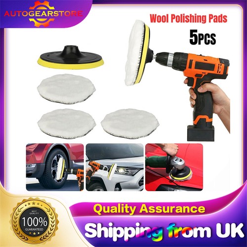 Buffing polishing pads wool - 6",