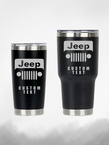 Jeep 30oz engraved - jeep, 20/30oz