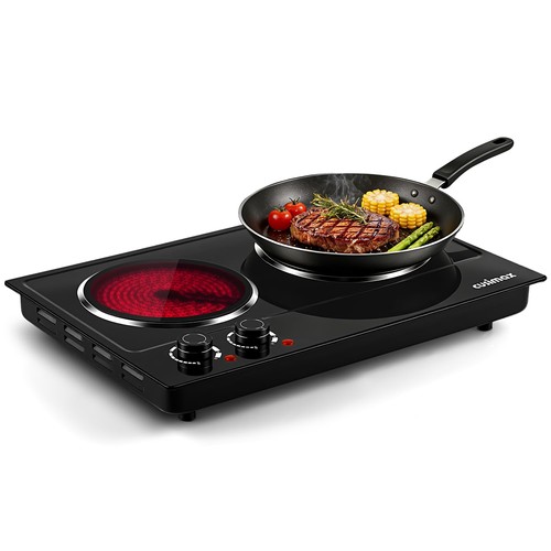 Electric hob cusimax double - cusimax,