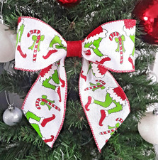 The Grinch Bow -Christmas Tree