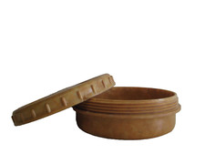 German Army Butter Dish WW2 Style Fat Ration Pot Various Colour Military Surplus