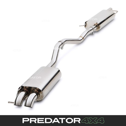 Stainless cat back - stainless,