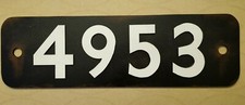REPLICA SMOKE BOX DOOR NUMBER