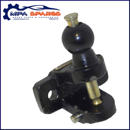 Dual tow hitch with captive - tow,