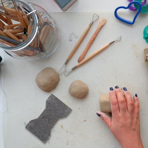 Pieces pottery making tool - pieces,