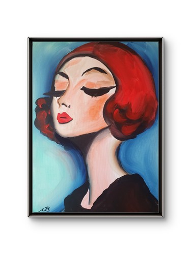 Original acrylic painting - original,