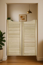 Set of 2 Wooden Western Saloon