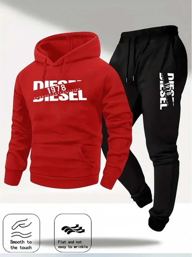 Mens pullover tracksuit hoodie - pullover,