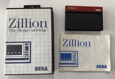 Zillion - Sega Master System - Complete with manual - tested