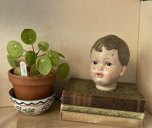 Vintage style boy doll - style, head