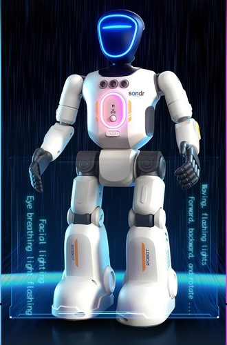 Smart robot toy - with, led