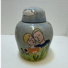 Unusual studio pottery ginger - unusual,