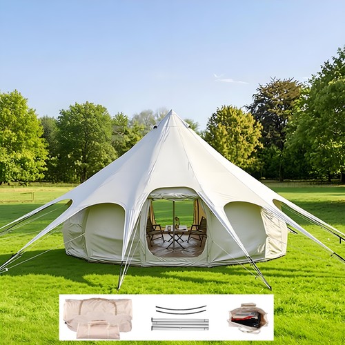 Uimoso canvas bell tent - canvas, 5
