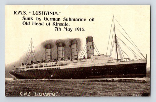 Shipping s lusitania - shipping:, r.m.s.