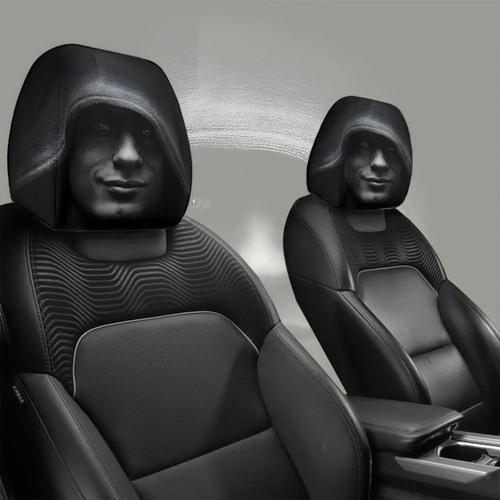 2pcs universal headrest cover - 2pcs,