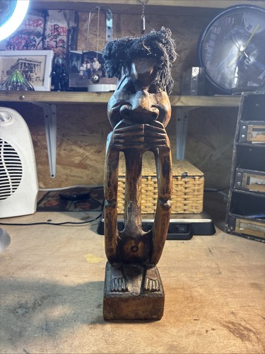 Vintage african hand carved - african,