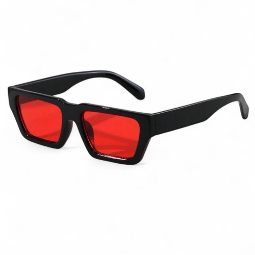 Retro square sunglasses black - square,