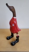 Wooden Football Duck 