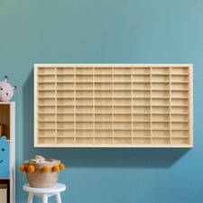 80 Grids Wooden Display Case