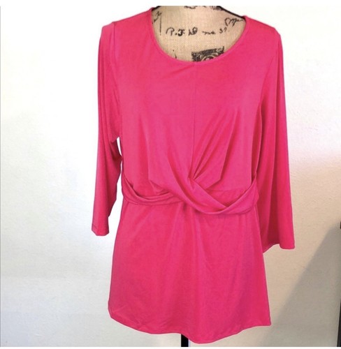 Alfini top drape front - drape,