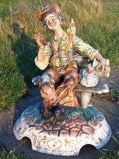 VINTAGE CAPODIMONTE FIGURE OF