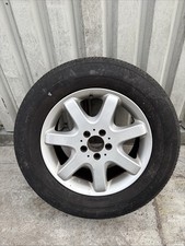 MERCEDES-BENZ ML M CLASS W163 ALLOY WHEEL AND TYRE 275/55R17 #a8