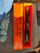 Mil Dot 4- 16x50 Aoe Air Rifle Scope Mil Dot Sight As Seen In Pictures With Box