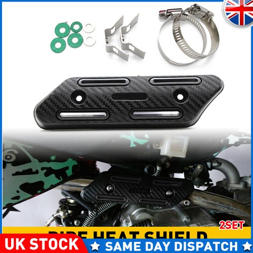 Blue exhaust guard muffler - blue,