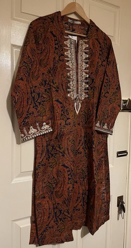 Khaadi embroidered long - embroidered,