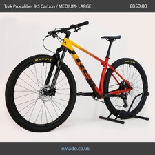 Trek Procaliber 9.5 Carbon Bike / MEDIUM- LARGE / RRP: £1,600.00 /