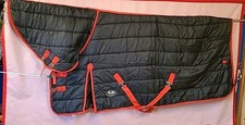 Gallop 250g Stable Combo Rug .6'6”.Black/Red. (Ref:208G)