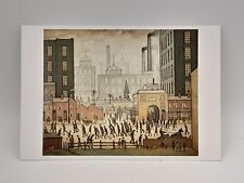 Coming From The Mill - L.S.Lowry - 1930 - City of Salford Art Gallery - Postcard