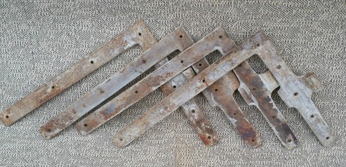 Vintage hinges for - hinges, iron