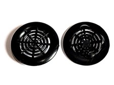 38MM BLACK  ROUND AIR VENTS