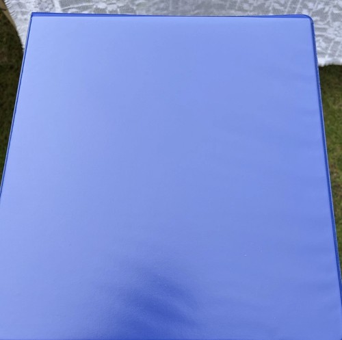 Blue presentation folder - blue,