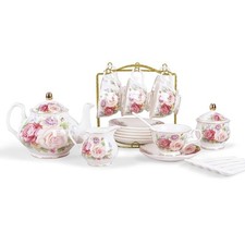 15 Pieces Ceramic Vintage Tea