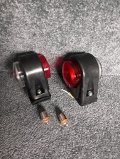 Pair Of Mapole MP8751B Trailer Rubber Mount Side Marker Lamps. 12/24v