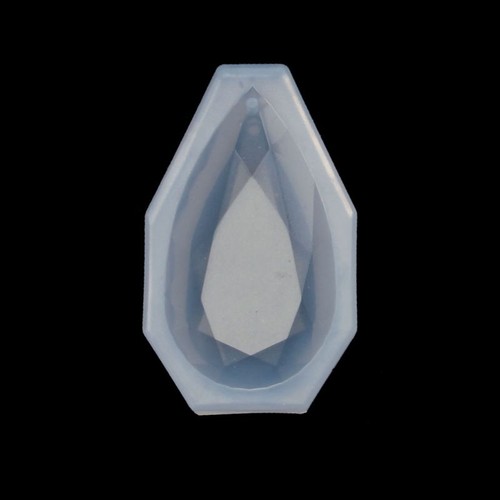 Resin teardrop pendant mold - resin,