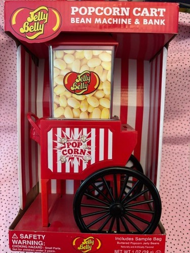 Jelly belly popcorn cart - -,