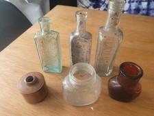 Vintage Pill and Medicine Bottles
