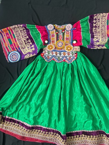 Afghan green wedding kuchi - afghan,