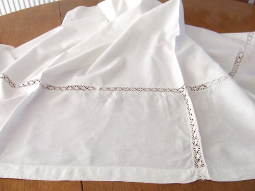 Vintage single size white - vintage,