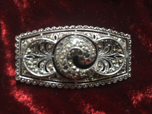 Sterling silver marcasite - sterling,