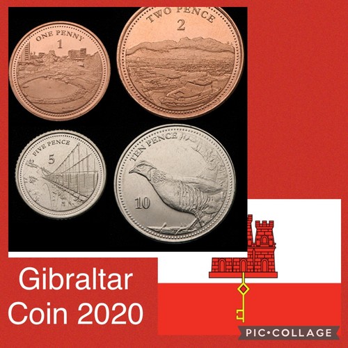 Gibraltar coins set - gibraltar, 🇬🇮4