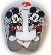 Primark Disney Ladies Mickey Mouse Slippers Indoor Home Womens Slip On Mules